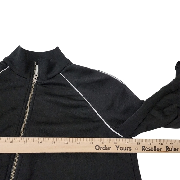 Wilfred Free Womens Full Zip Jacket XS Black‎ Athletic Aritizia Pockets Outdoor - Picture 10 of 12